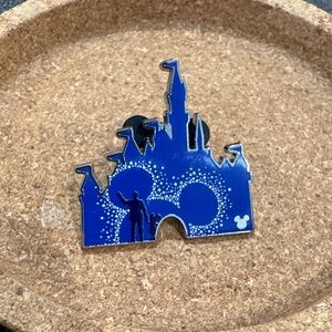 Walt & Mickey Castle hidden Mickey wave B pins